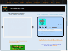 Tablet Screenshot of davidsvariety.com
